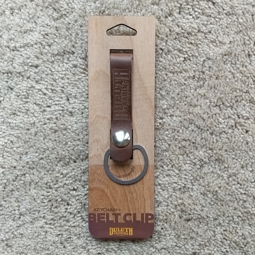 Duluth trading keychain belt clip
